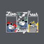 Live Laugh Eat Trash-None-Glossy-Sticker-Tri haryadi