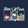 Live Laugh Eat Trash-Youth-Basic-Tee-Tri haryadi