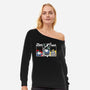 Live Laugh Eat Trash-Womens-Off Shoulder-Sweatshirt-Tri haryadi