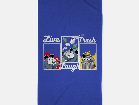 Live Laugh Eat Trash