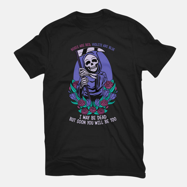 Death Flowers Poem-Mens-Basic-Tee-Studio Mootant