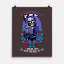 Death Flowers Poem-None-Matte-Poster-Studio Mootant