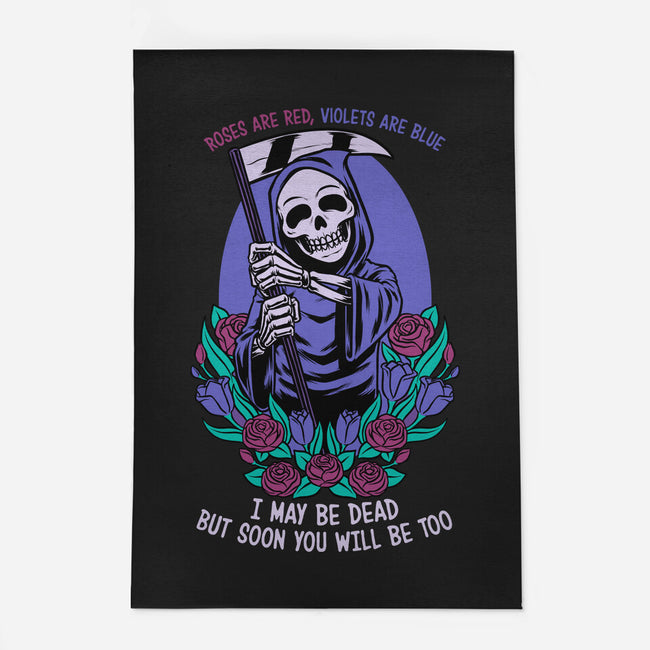 Death Flowers Poem-None-Indoor-Rug-Studio Mootant