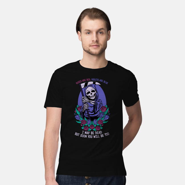 Death Flowers Poem-Mens-Premium-Tee-Studio Mootant