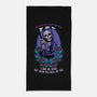 Death Flowers Poem-None-Beach-Towel-Studio Mootant