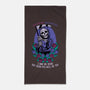 Death Flowers Poem-None-Beach-Towel-Studio Mootant