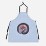 Sumie Starry Night Cat-Unisex-Kitchen-Apron-tobefonseca