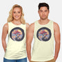 Sumie Starry Night Cat-Unisex-Basic-Tank-tobefonseca