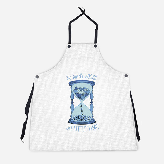 So Many Books So Little Time-Unisex-Kitchen-Apron-tobefonseca