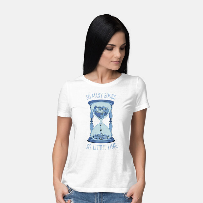 So Many Books So Little Time-Womens-Basic-Tee-tobefonseca