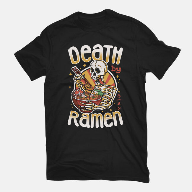 Death By Ramen-Womens-Fitted-Tee-Olipop