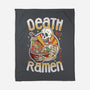 Death By Ramen-None-Fleece-Blanket-Olipop