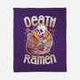 Death By Ramen-None-Fleece-Blanket-Olipop