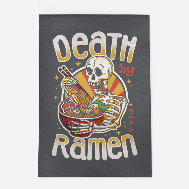 Death By Ramen-None-Indoor-Rug-Olipop