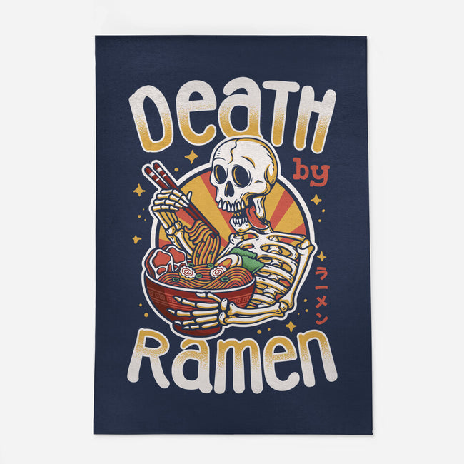 Death By Ramen-None-Indoor-Rug-Olipop