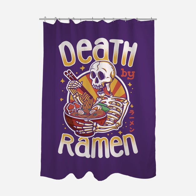 Death By Ramen-None-Polyester-Shower Curtain-Olipop