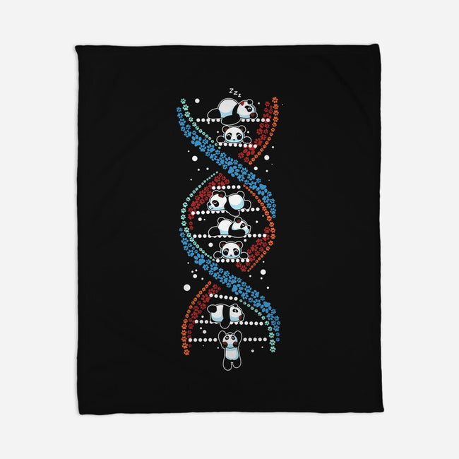 Panda's DNA-None-Fleece-Blanket-erion_designs