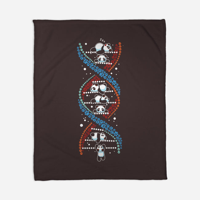 Panda's DNA-None-Fleece-Blanket-erion_designs