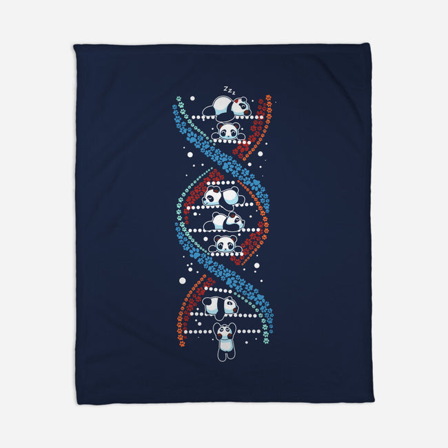 Panda's DNA-None-Fleece-Blanket-erion_designs