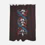 Panda's DNA-None-Polyester-Shower Curtain-erion_designs