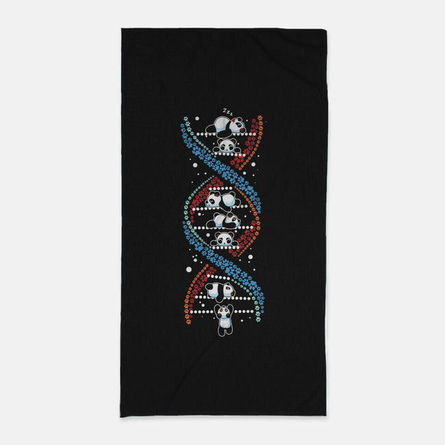 Panda's DNA-None-Beach-Towel-erion_designs