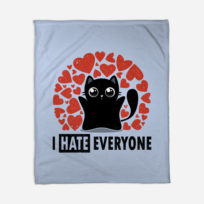 I Hate Everyone-None-Fleece-Blanket-erion_designs