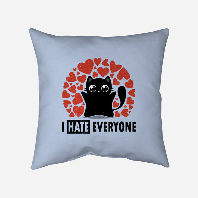 I Hate Everyone-None-Removable Cover-Throw Pillow-erion_designs