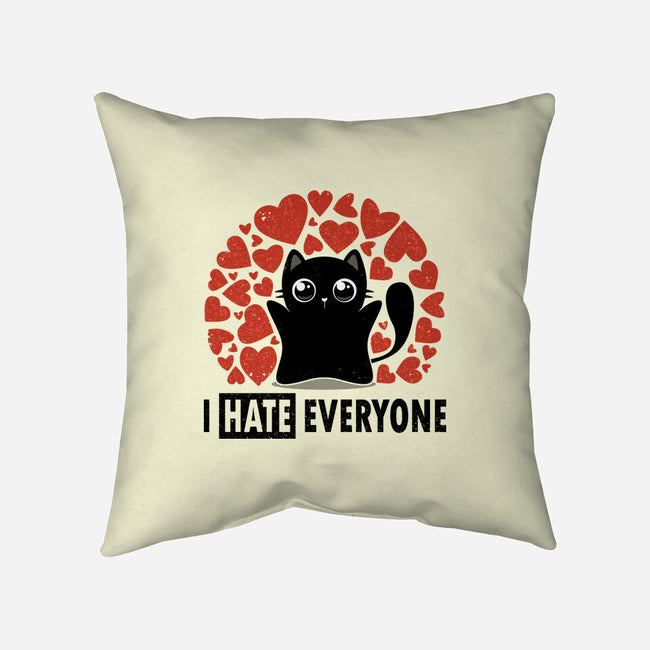 I Hate Everyone-None-Removable Cover-Throw Pillow-erion_designs