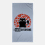 I Hate Everyone-None-Beach-Towel-erion_designs