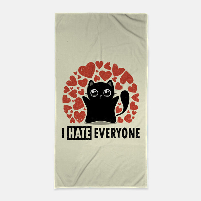 I Hate Everyone-None-Beach-Towel-erion_designs