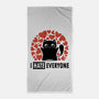 I Hate Everyone-None-Beach-Towel-erion_designs