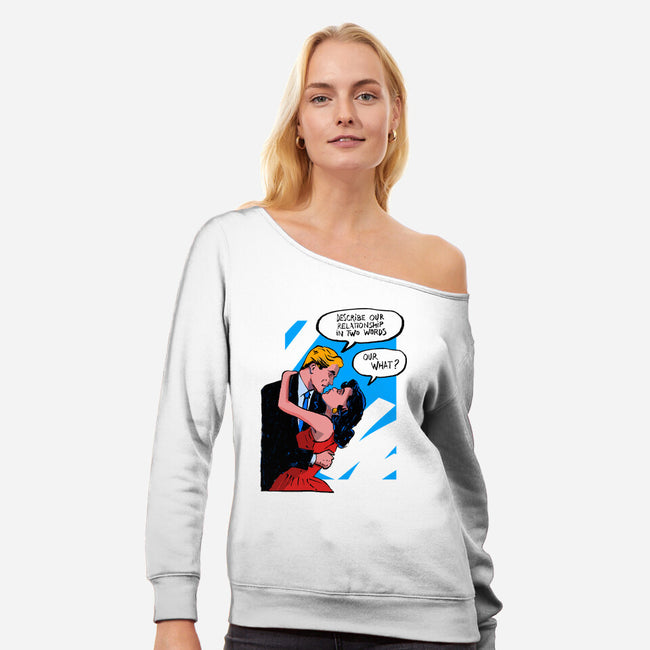 Our Relationship-Womens-Off Shoulder-Sweatshirt-kharmazero