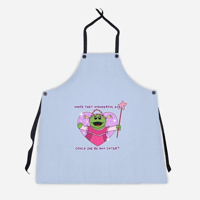 Who’s That Wonderful Girl-Unisex-Kitchen-Apron-Alexhefe