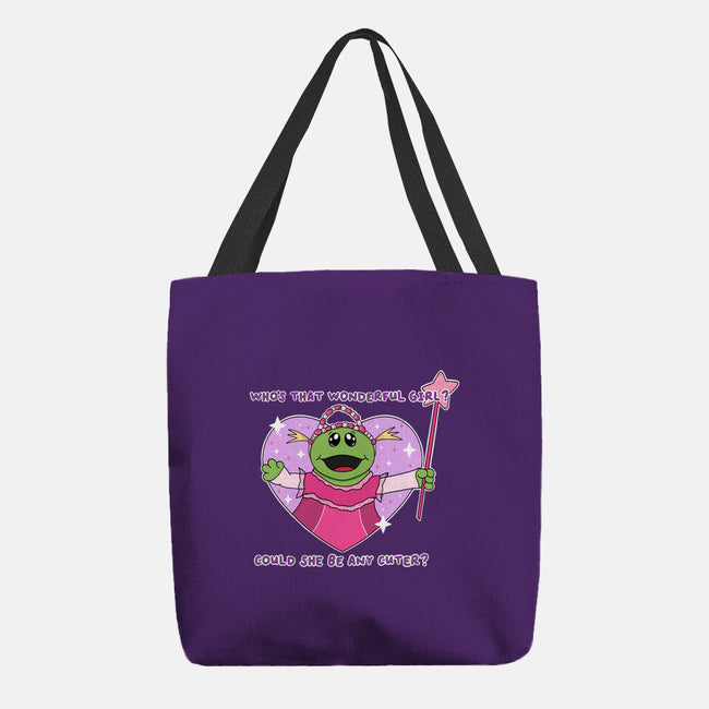 Who’s That Wonderful Girl-None-Basic Tote-Bag-Alexhefe