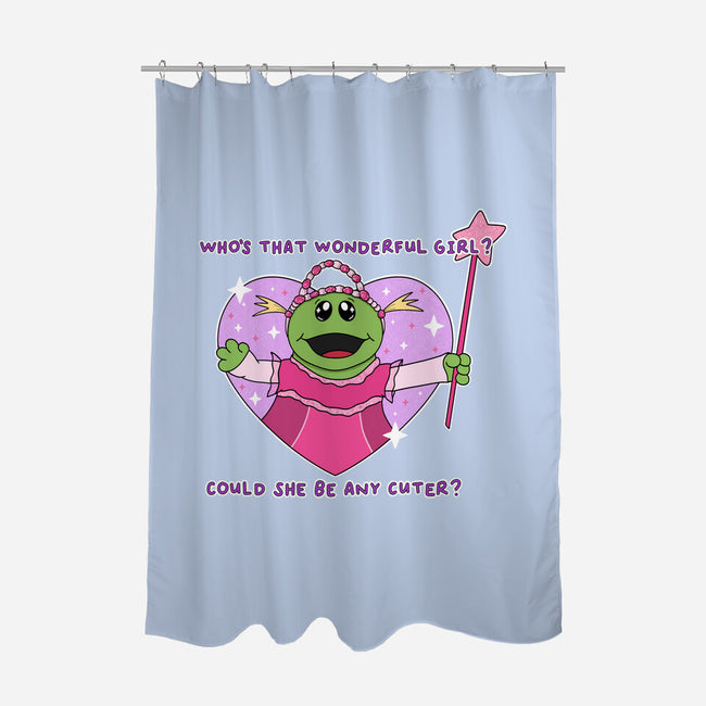 Who’s That Wonderful Girl-None-Polyester-Shower Curtain-Alexhefe