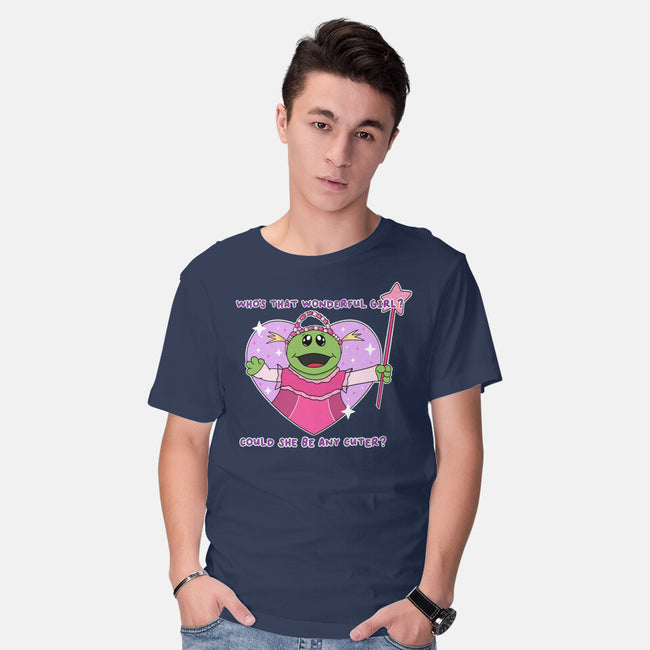 Who’s That Wonderful Girl-Mens-Basic-Tee-Alexhefe