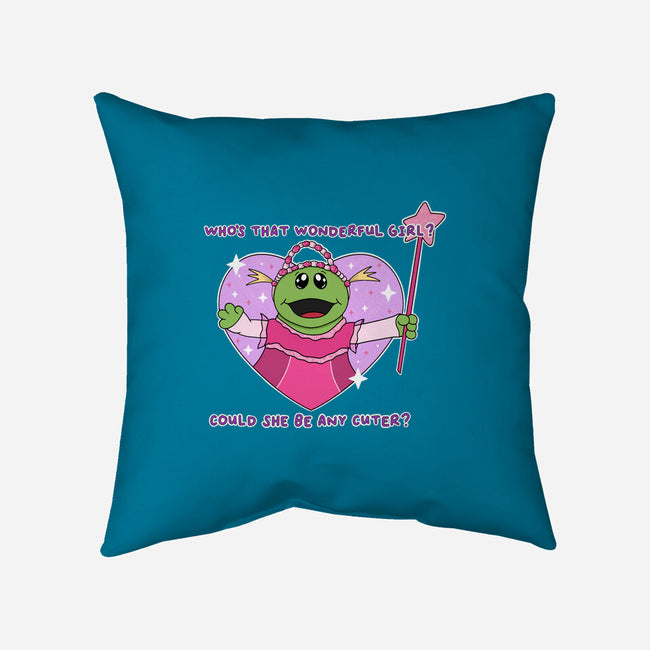 Who’s That Wonderful Girl-None-Removable Cover-Throw Pillow-Alexhefe