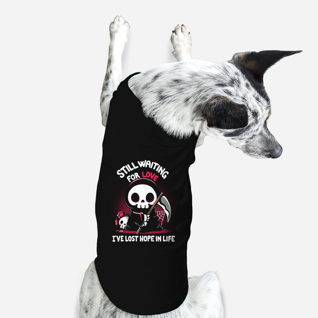 Still Waiting For Love-Dog-Basic-Pet Tank-Vallina84