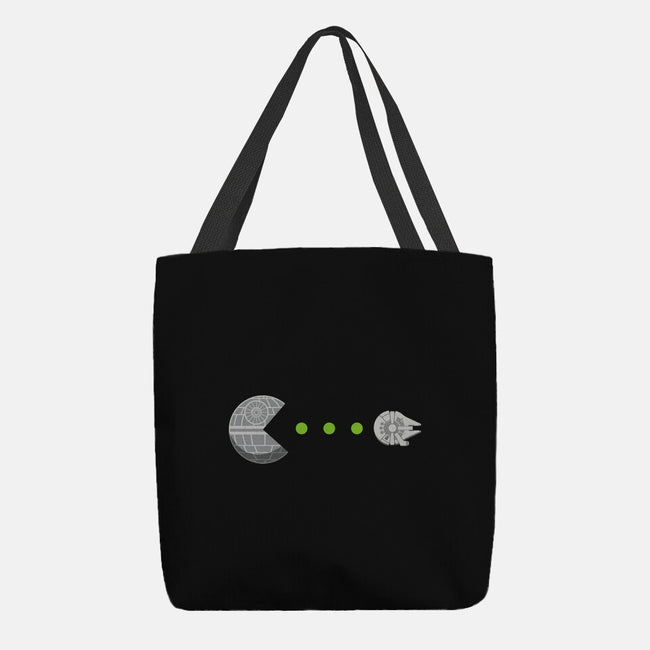 Death Pac-None-Basic Tote-Bag-demonigote