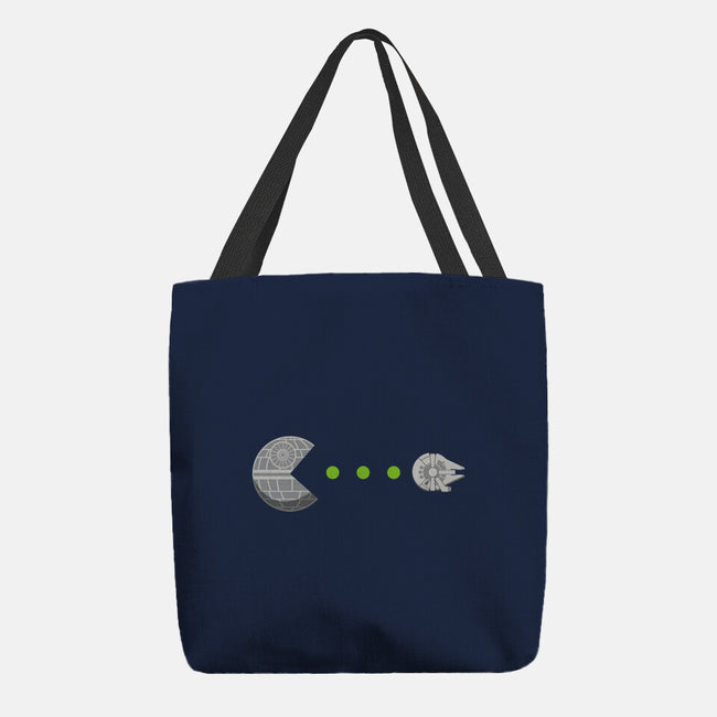 Death Pac-None-Basic Tote-Bag-demonigote