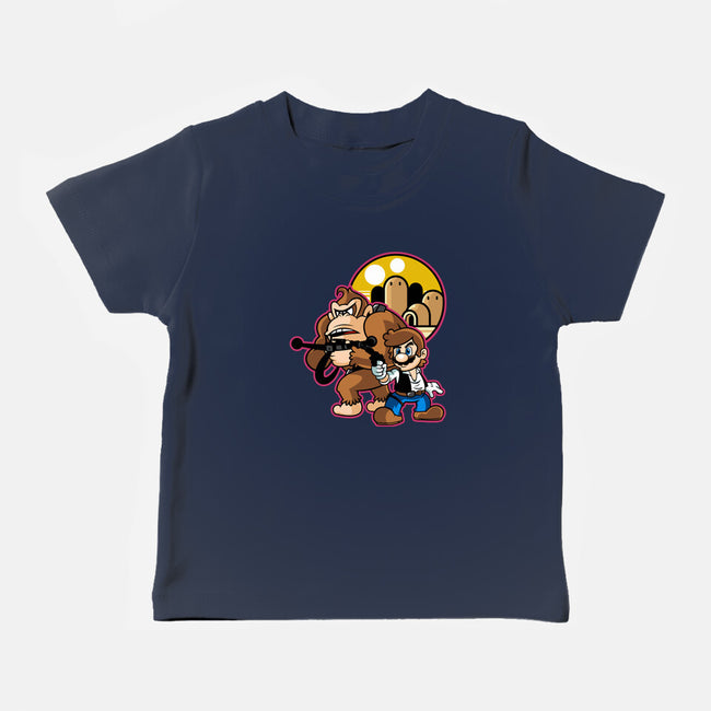 Plumber Solo-Baby-Basic-Tee-demonigote