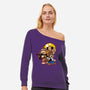 Plumber Solo-Womens-Off Shoulder-Sweatshirt-demonigote