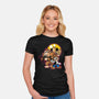 Plumber Solo-Womens-Fitted-Tee-demonigote