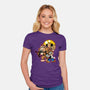 Plumber Solo-Womens-Fitted-Tee-demonigote