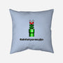 Pipe-None-Removable Cover-Throw Pillow-demonigote