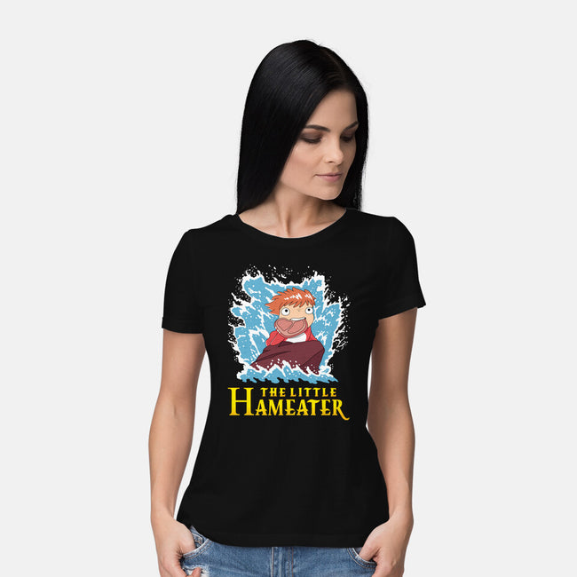 Little Hameater-Womens-Basic-Tee-demonigote