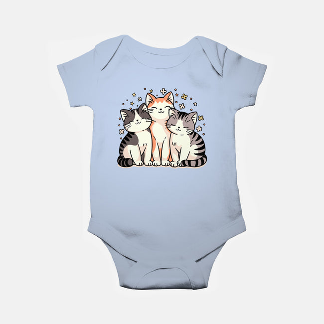 Purrfect Trio-Baby-Basic-Onesie-fanfreak1