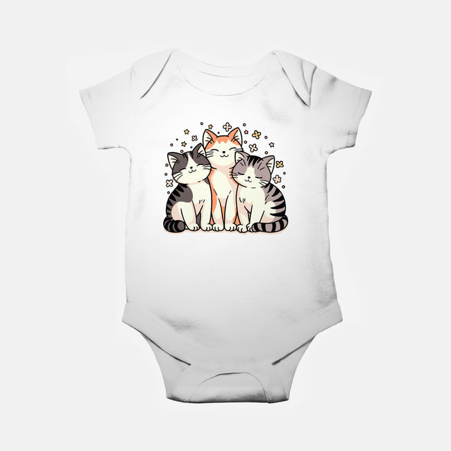 Purrfect Trio-Baby-Basic-Onesie-fanfreak1