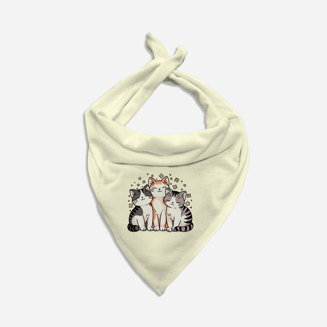 Purrfect Trio-Cat-Bandana-Pet Collar-fanfreak1