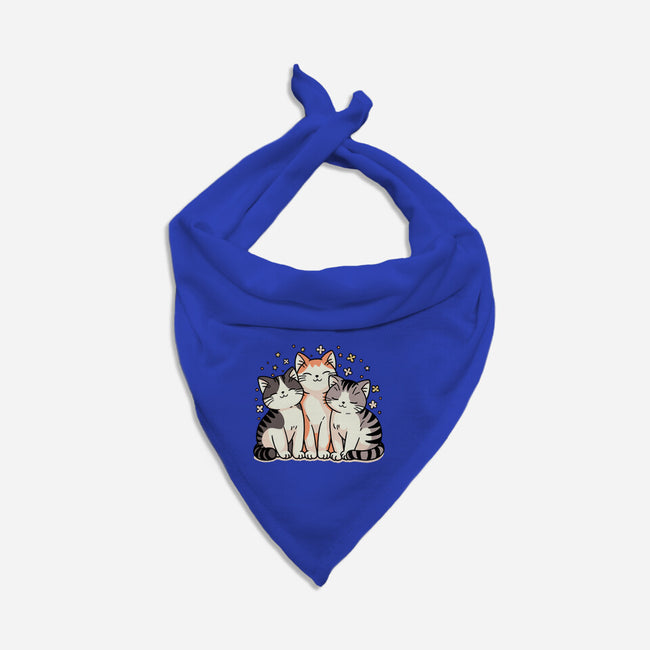 Purrfect Trio-Cat-Bandana-Pet Collar-fanfreak1